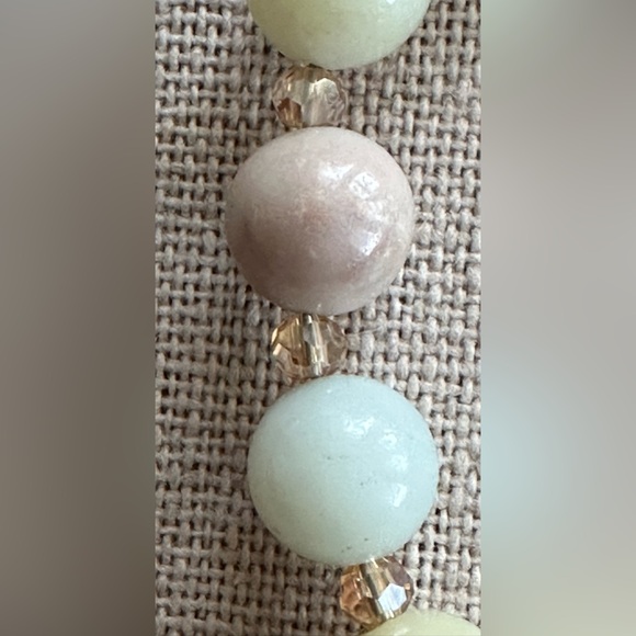 22 inch Morganite bead Necklace NWOT - Picture 8 of 14